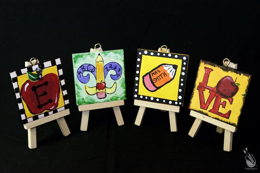 Teacher Appreciation Mini Easel Set