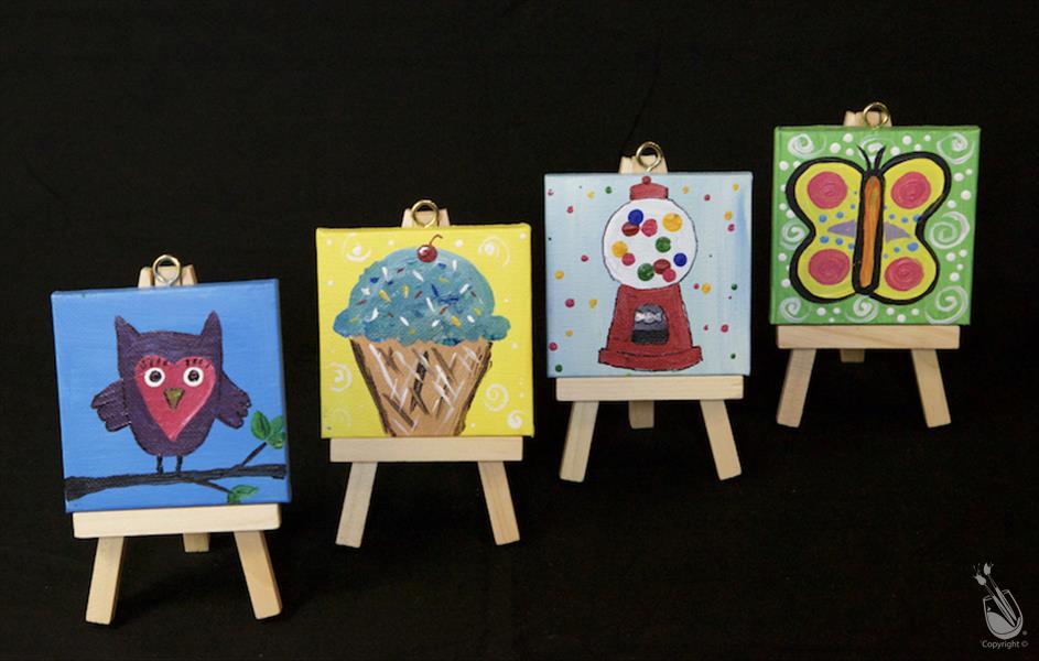 Kids Mini Easel Set