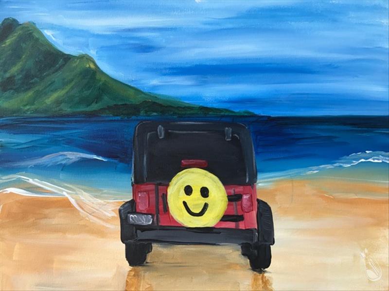Dad Paints FREE! Offroading in Paradise