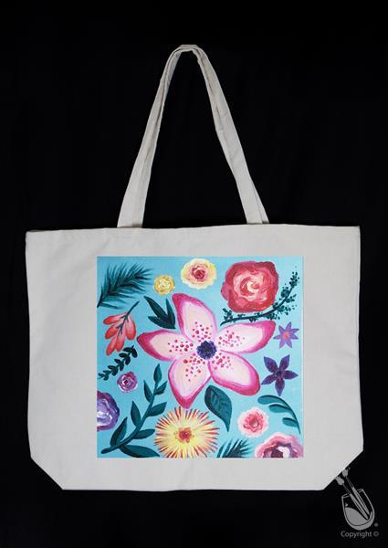 Tropical Flower Power Tote